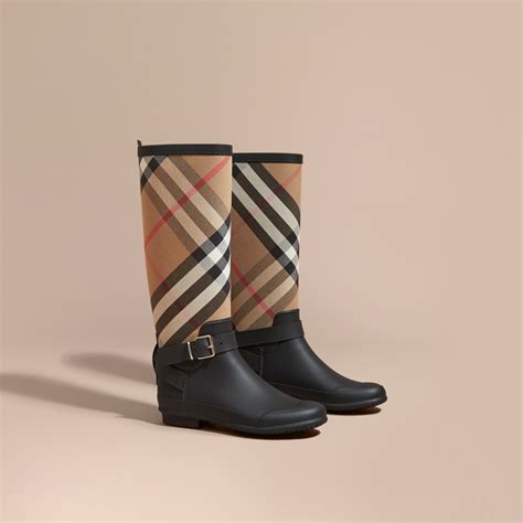 burberry rubber boots care|Burberry rain boots outlet.